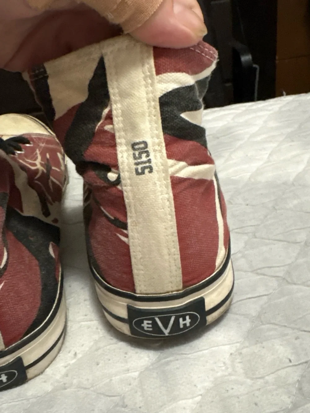 EVH Eddie Van Halen shoes original 2009 edition size 9 (fits 8-1/2 to 9)